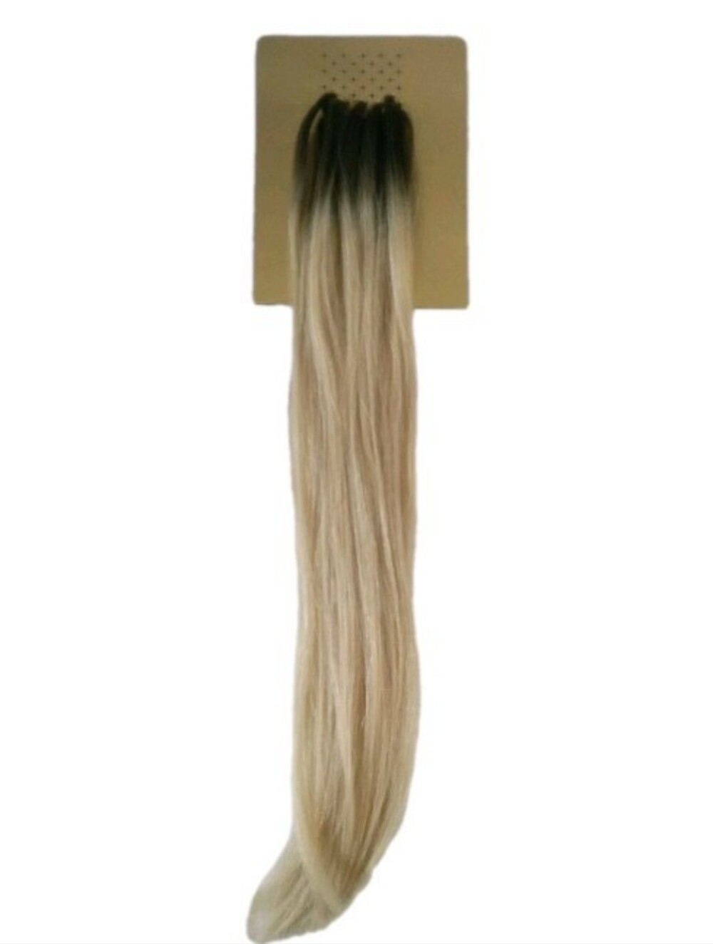 Bellami 16" 25g Walnut Brown/Ash Blonde Rooted I-Tips Hair Extensions